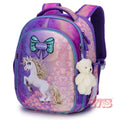 Школьный рюкзак - R4-410, дизайн Unicorn Magic и брелок-мишка