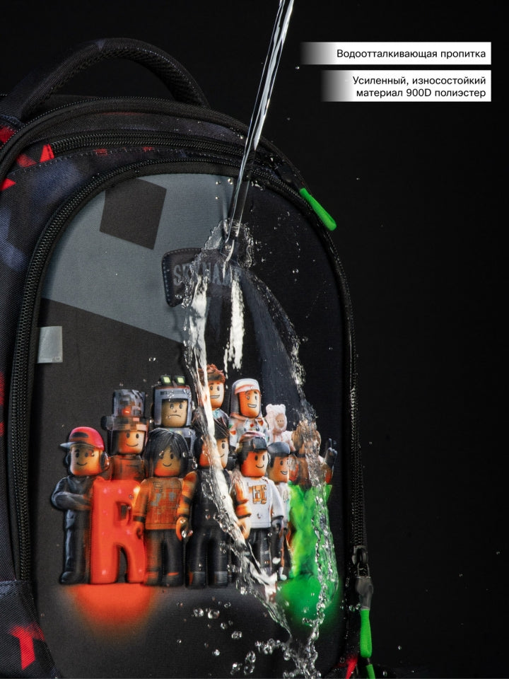 Rucsac școlar - RK-624 Roblox, design Personaje Roblox