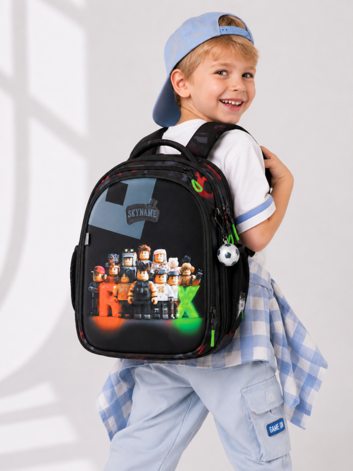 Rucsac școlar - RK-624 Roblox, design Personaje Roblox