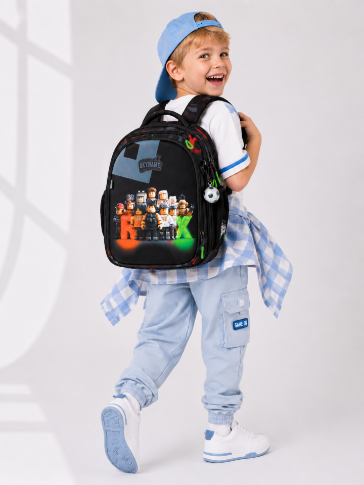 Rucsac școlar - RK-624 Roblox, design Personaje Roblox