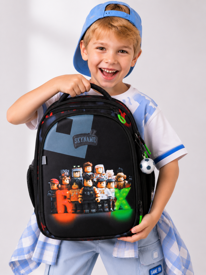 Rucsac școlar - RK-624 Roblox, design Personaje Roblox
